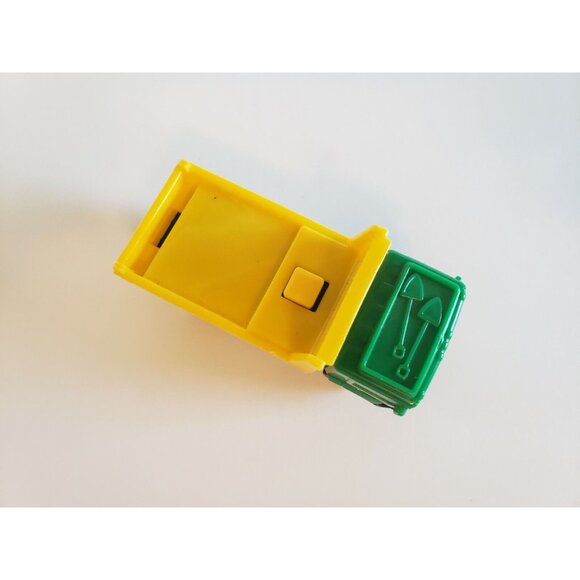 Burger King 2013 Yellow And Green light Up Dump Truck Toy, Doesn't Light! - Picture 9 of 12